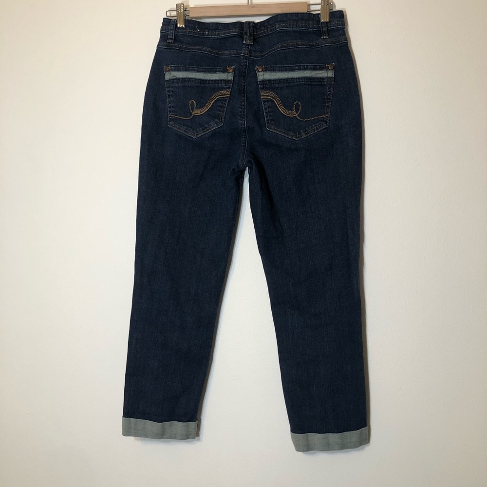 Tribal Capri Denim Jeans, 8 - Picture 6 of 7